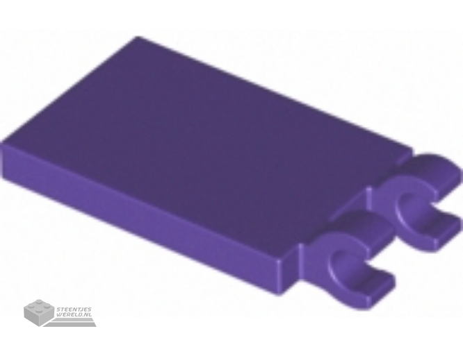 30350b – Tegel, aangepast 2 x 3 met 2 Open O Clips