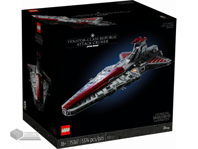 75367-1 – Venator-Class Republic Attack Cruiser – UCS