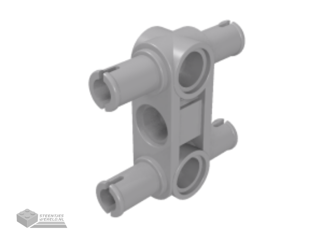 48989 - Technic, pin Connector recht 3L met 4 pins