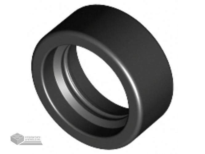 50945 - Tire 14mm D. x 6mm gevuld Smooth