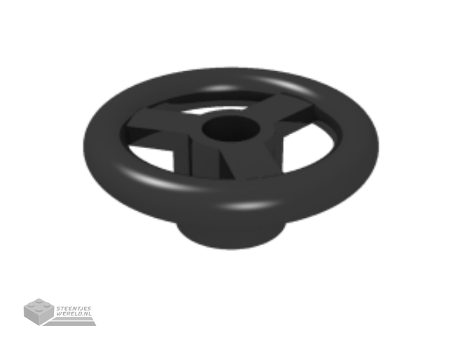 30663 – Vehicle, stuurwiel klein, 2 noppen Diameter