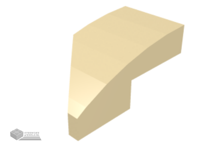 29119 – Wedge 2 x 1 x 2/3 met nop inkeping rechts