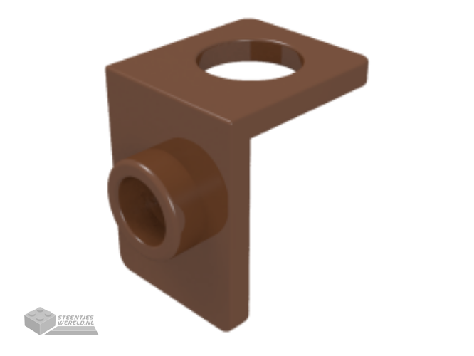42446 – Minifigure neksteun met nopje – dunne achterkant