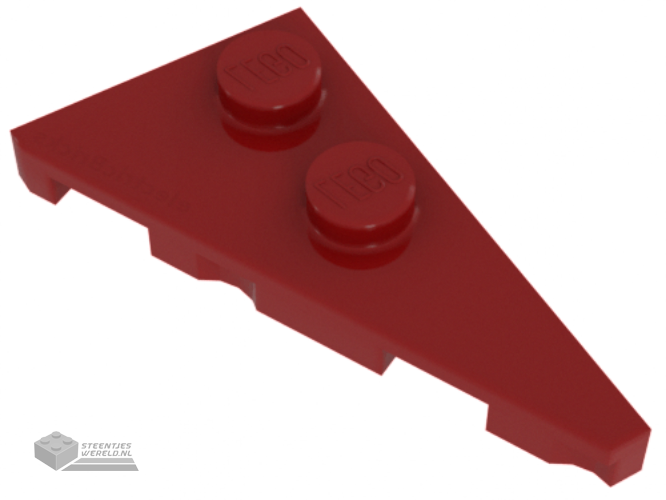 65429 – Wedge, Plaat 4 x 2 links, Pointed