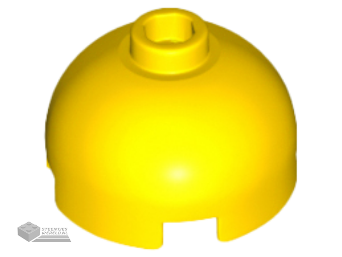 3262 – Brick, Round 2 x 2 Dome Top with Bottom Axle Holder – Vented Stud