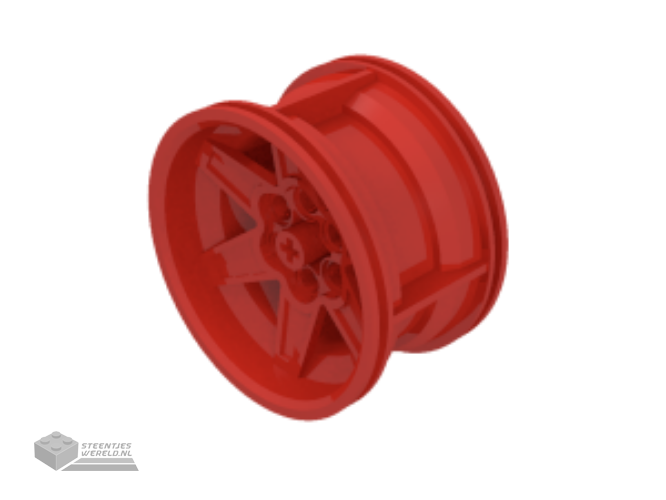 15038 – Wheel 56mm D. x 34mm Technic Racing Medium, 6 pin gaten