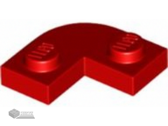 79491 – Plate, Round Corner 2 x 2 met 1 x 1 Cutout