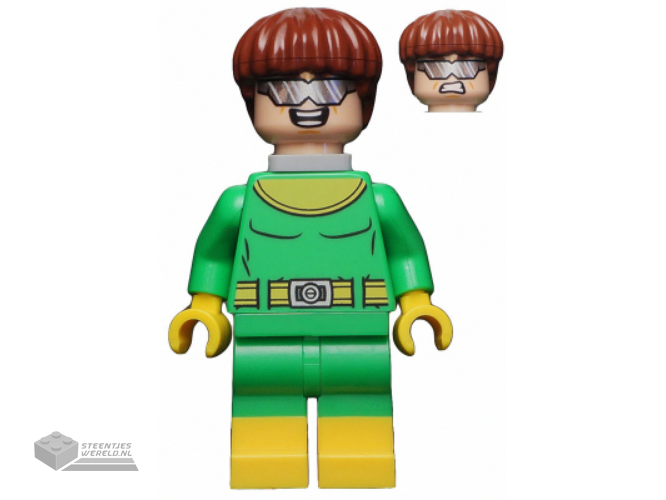 sh284 – Dr. Octopus (Otto Octavius) / Doc Ock – Bright Green Outfit, Neck Bracket