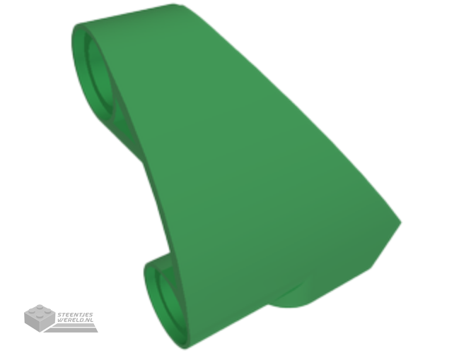 2395 – Technic, Panel Curved # 9 3 x 3 Tapered Left