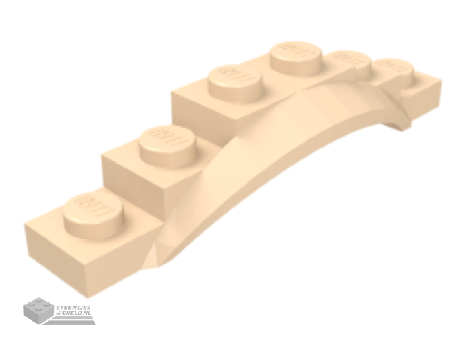 62361 -Spatbord 1 1/2 x 6 x 1 met boog
