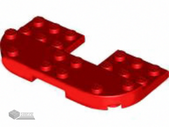 73832 – Plate, Round 4 x 8 x 2/3, Raised 2 x 8 en 2 x 2 Cutout