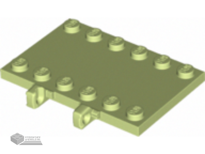 65133 – Scharnier Plaat 4 x 6 Locking Dual 1 Fingers op zijkant