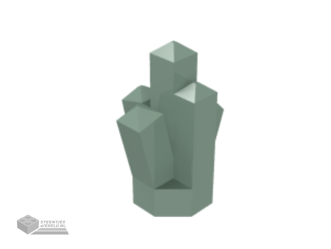52 – Rock 1 x 1 Crystal 5 Point