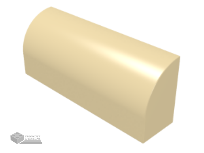 6191 – Dakpan, gebogen 1 x 4 x 1 1/3