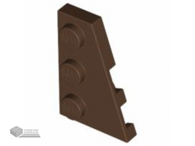 43722 – Wedge, Plaat 3 x 2 rechts