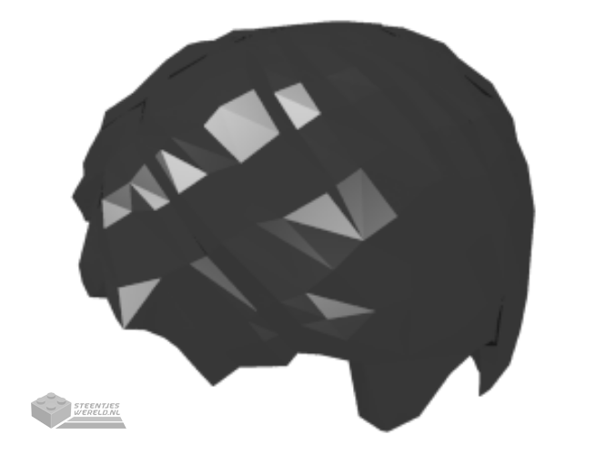 62810 – Minifigure, Hair Short Tousled met zijkant Part