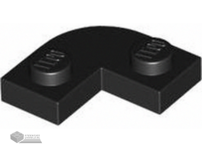 79491 – Plate, Round Corner 2 x 2 met 1 x 1 Cutout