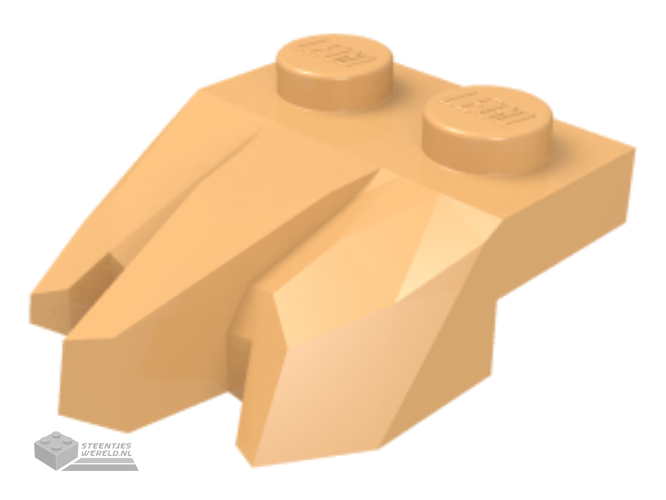 27261 – Plaat, aangepast 1 x 2 met 3 klauwen / Rock Fingers