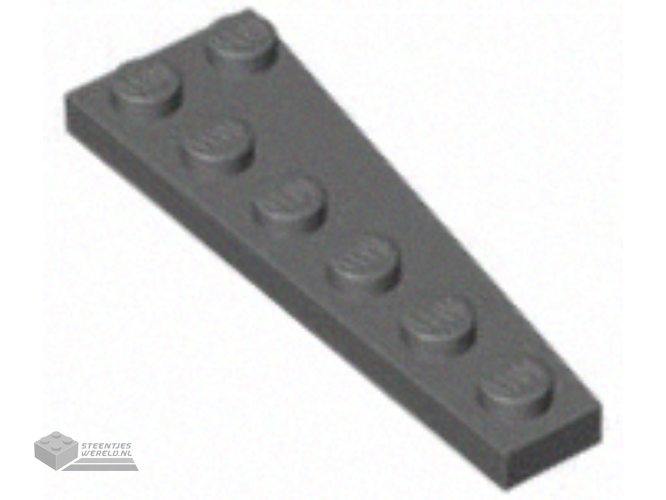 78443 – Wedge, Plate 6 x 2 Left