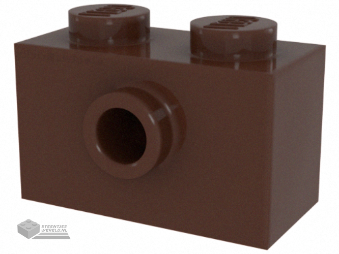 86876 – Brick, Modified 1 x 2 with Stud on Side