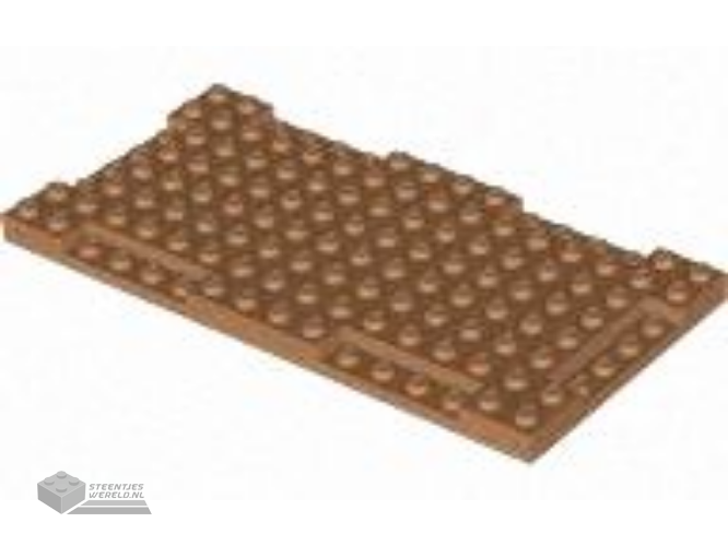 2629 – Brick, Modified 8 x 16 x 2/3 with 1 x 4 Indentations