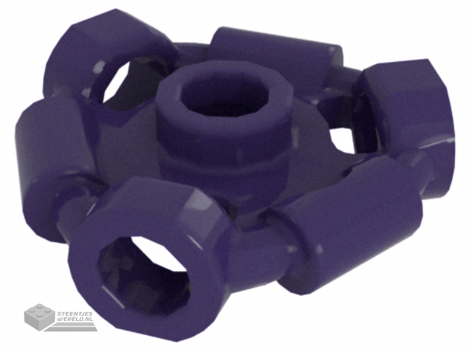 1941 – Minifigure, Weapon Holder Ring with 3 Bars and 3 Bar Holes (Ninjago Aeroblade Center) – Open Stud