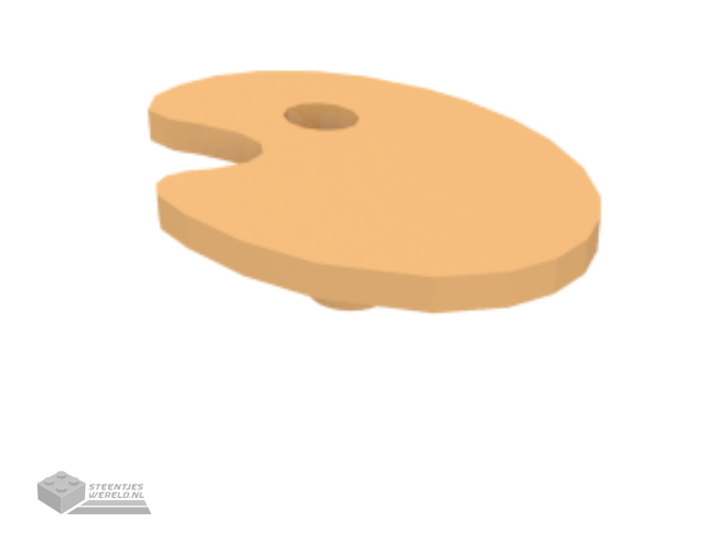 93551 – Minifigure, Utensil Paint Palette