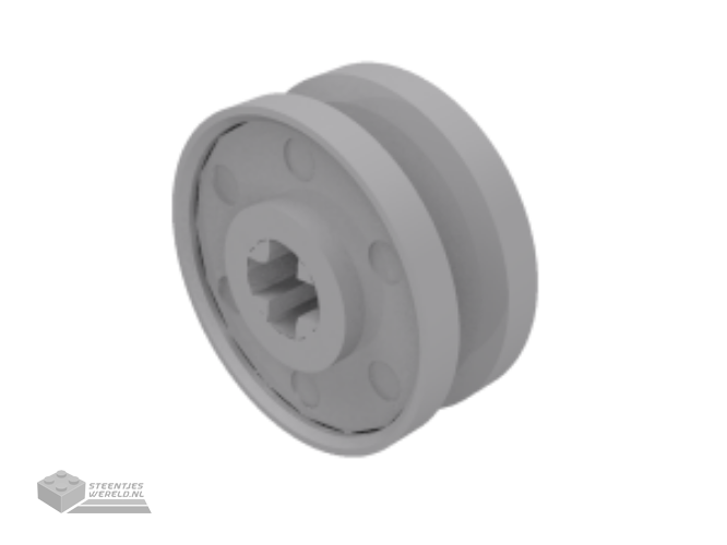 56903 - Wheel 18mm D. x  8mm met Fake Bolts en Shallow Spokes en Technic as gat