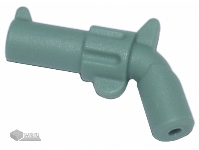 77078 - Minifigure, Weapon Gun, Pistol Revolver - Large Barrel and Hollow Handle