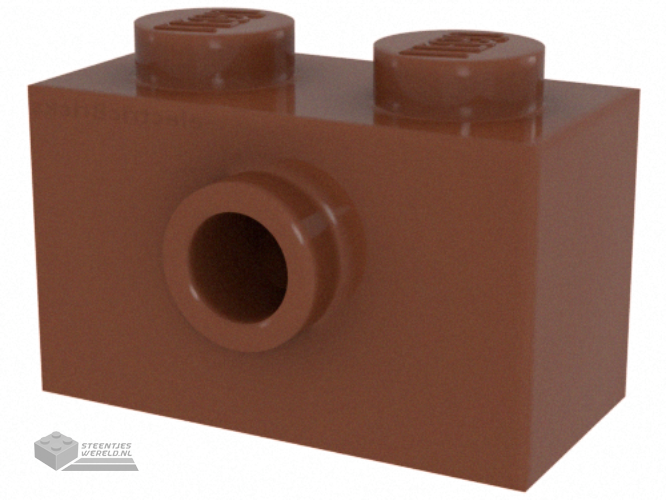 86876 – Brick, Modified 1 x 2 with Stud on Side