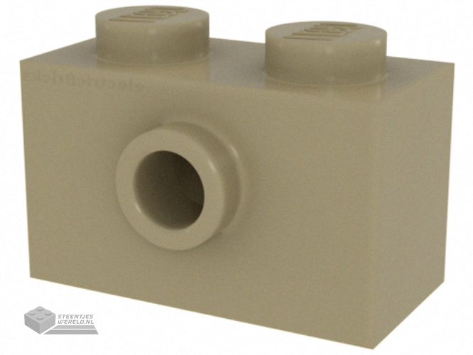 86876 – Brick, Modified 1 x 2 with Stud on Side