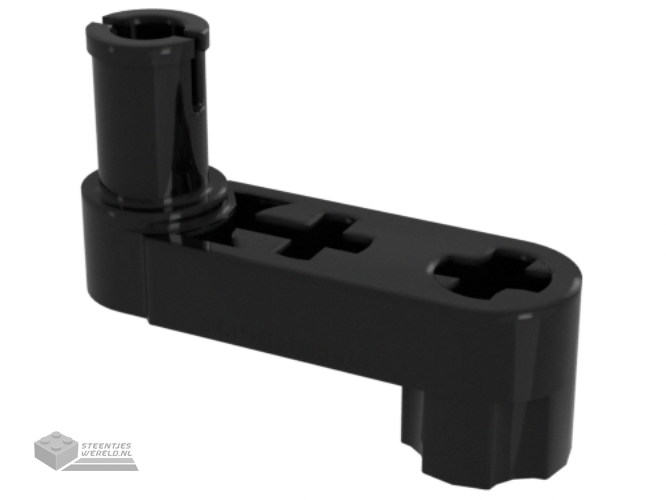 61408 – Technic, Liftarm, Modified Crank / Pin 1 x 3 – Axle Holes and Squared Pin Hole