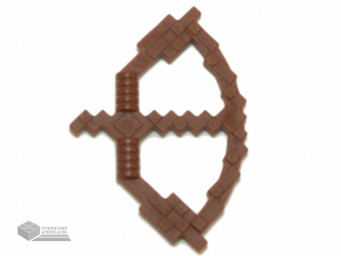 18792 – Minifigure, wapen Bow, Pixelated met Arrow Drawn (Minecraft)