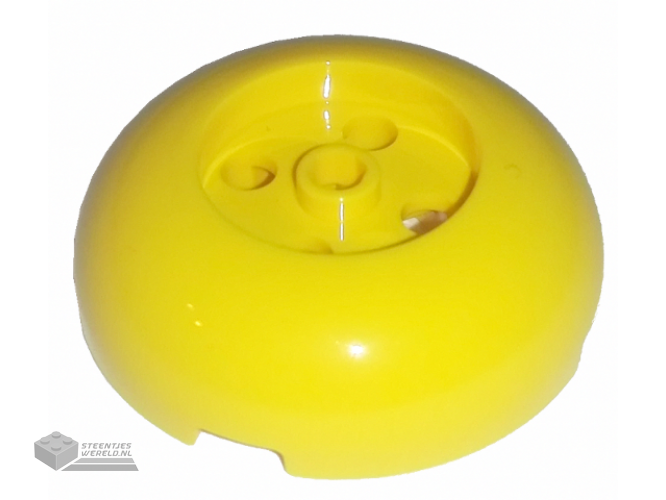 79850 – Brick, Round 4 x 4 Dome Top with 2 x 2 Recessed Center