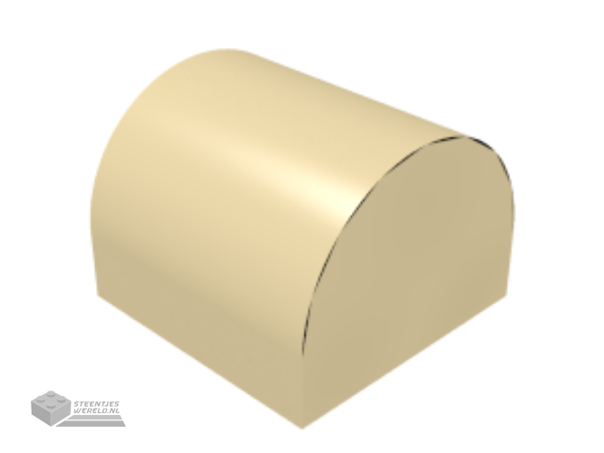 49307 – Dakpan, gebogen 1 x 1 x 2/3 dubbel