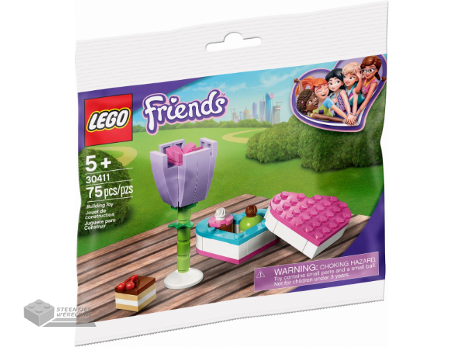 30411-1 - Chocolate Box & Flower polybag