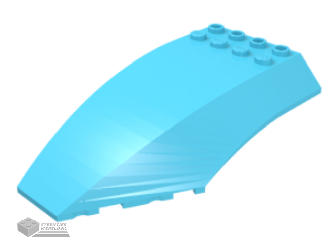 45705 – Windscherm 10 x 6 x 2 gebogen