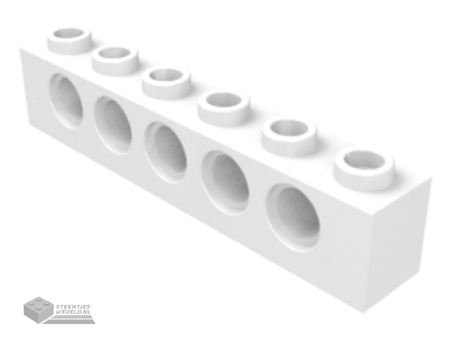 3894 – Technic, Steen 1 x 6 met gaten