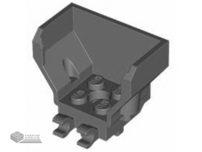 98876 – Cockpit 4 x 2 x 3 with Pin Hole and 2 Clips