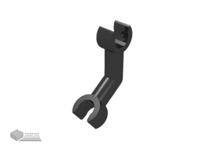 93061 – Arm Skeleton, Bent met Clips op 90 degrees (Vertical Grip)