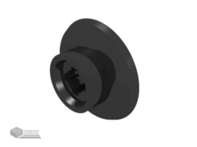 50254 – Trein Wheel klein, gat met inkeping voor Wheels houder pin