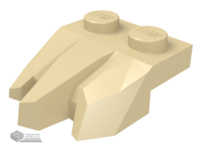 27261 – Plaat, aangepast 1 x 2 met 3 klauwen / Rock Fingers