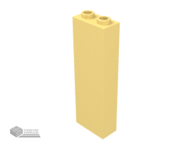 2454 – Steen 1 x 2 x 5 – deels open noppen of holle noppen