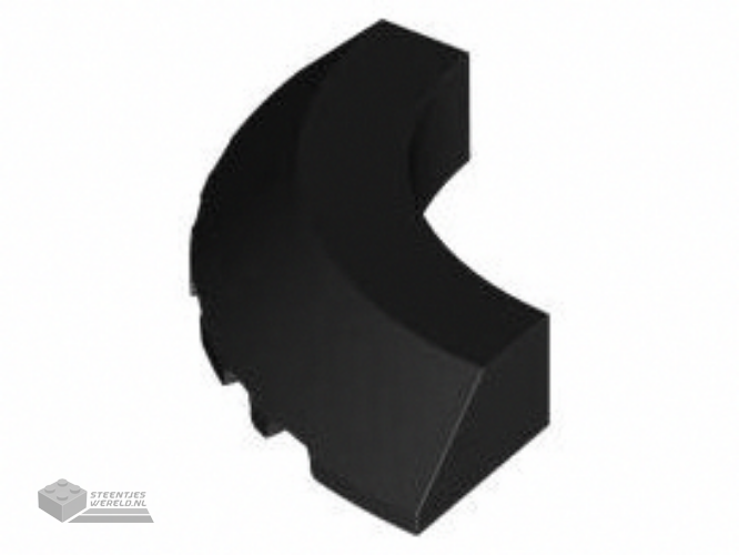 76795 – Brick, Round Corner 5 x 5 with Slope 45 Edge without Studs