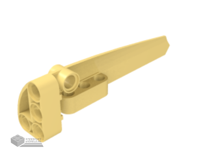 64393 – Technic, paneel Fairing # 6 lang Smooth, zijkant B