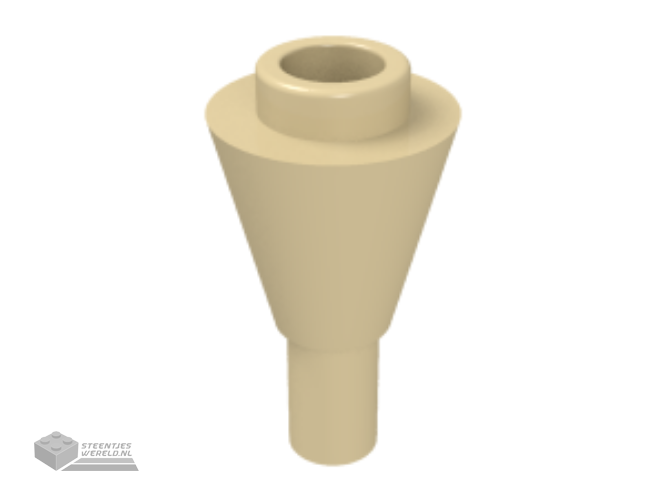 11610 – Cone 1 x 1 omgekeerd met staaf
