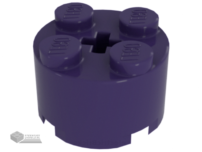 3941 – Steen, rond 2 x 2 met Technic as gat