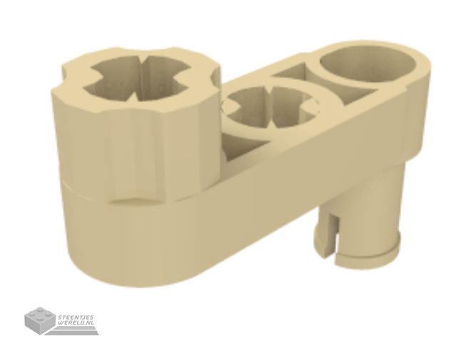 33299 – Technic, Liftarm, aangepast Crank / pin 1 x 3 – Technic as gaten