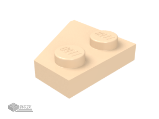 24307 – Wedge, Plaat 2 x 2  rechts