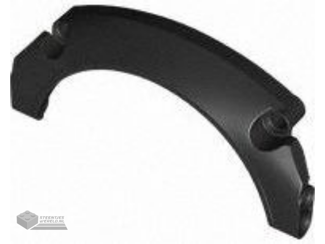 3538 – Technic, Panel Car Mudguard Arched #43 11 x 2 x 5 Rounded Top